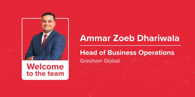 Leadership Announcement: Ammar Zoeb Dhariwala joins as Head of Business Operations